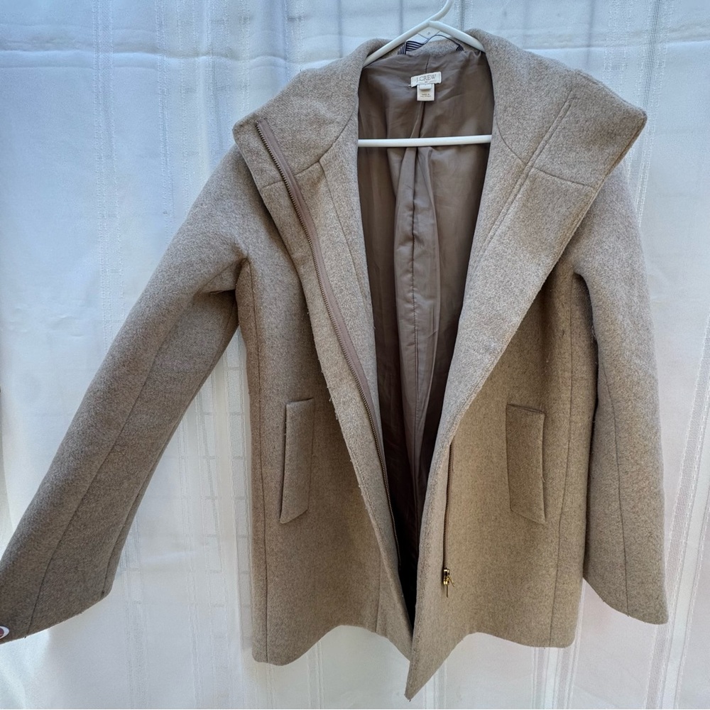 J. Crew Classic Tan Trench Coat